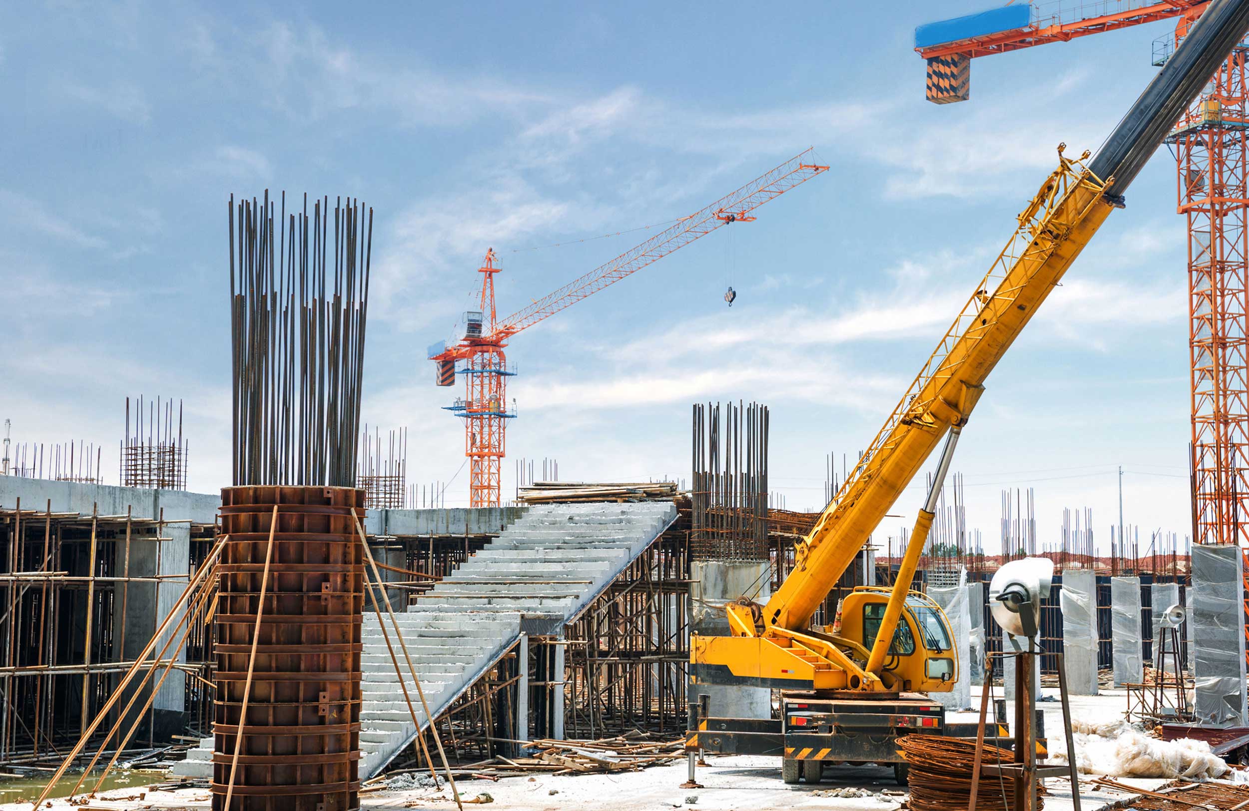 Finding new building in the dust of the old